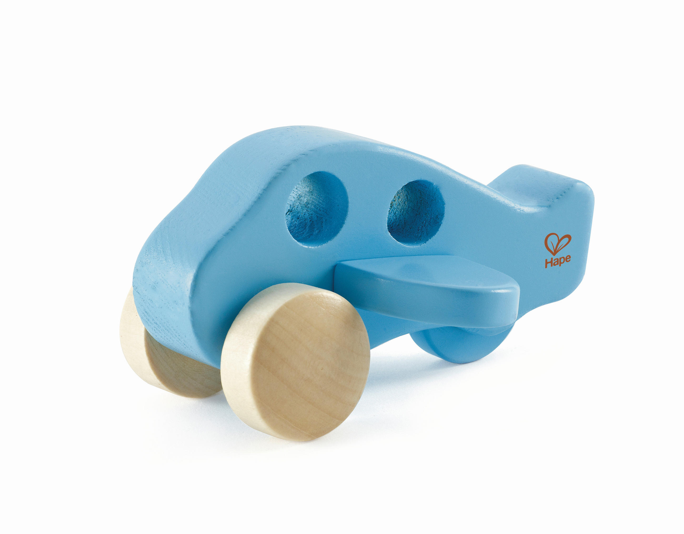 FLUGZEUG - Hellblau, Basics, Holz/Holzwerkstoff (12,5/9,6/6,6cm) - Hape