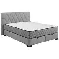 BOXBETT 160/200 cm  in Anthrazit  - Anthrazit/Schwarz, MODERN, Holzwerkstoff/Kunststoff (160/200cm) - MID.YOU