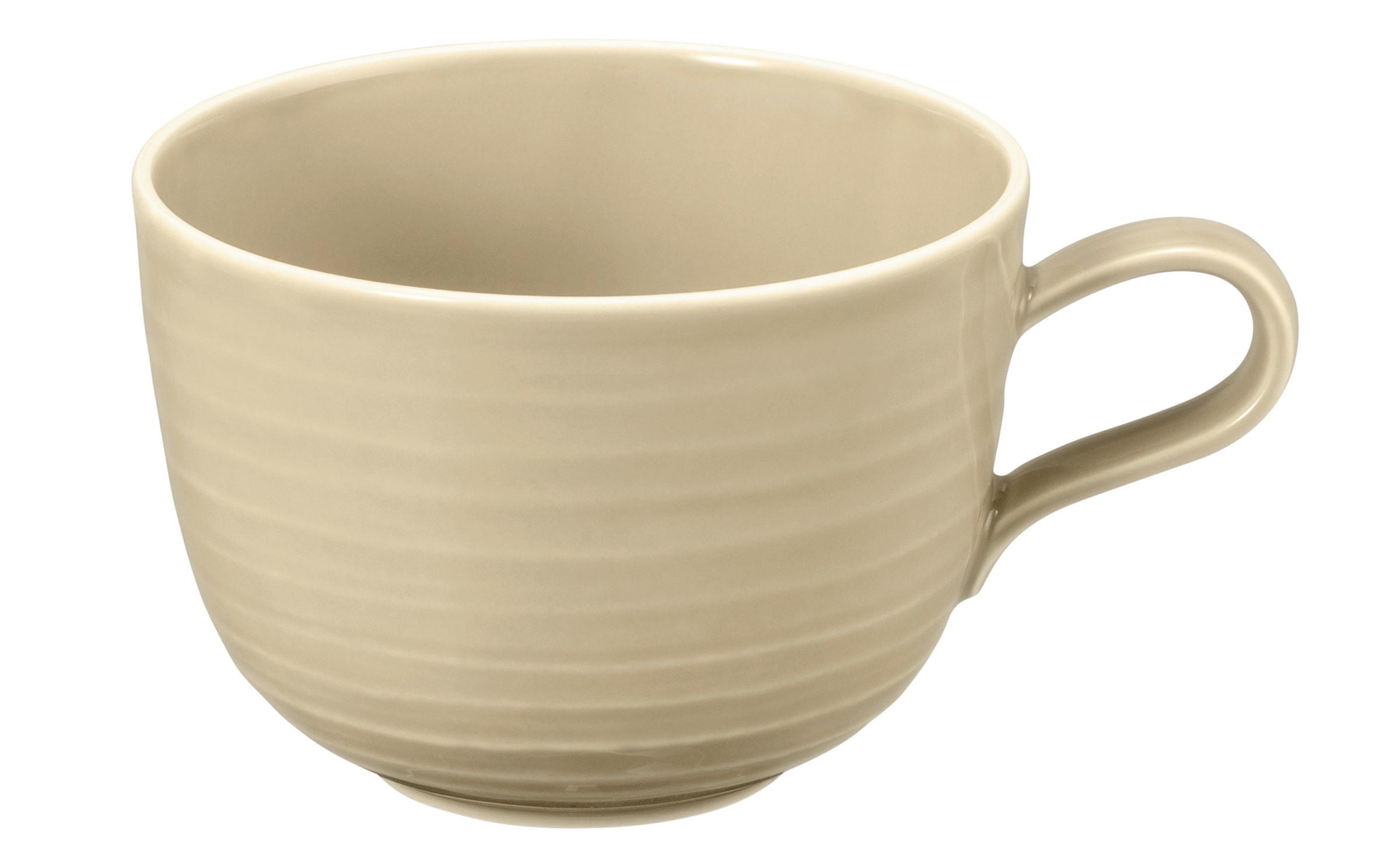 FRÜHSTÜCKSTASSE Terra  - Beige, Basics, Keramik (0,4l) - Seltmann Weiden