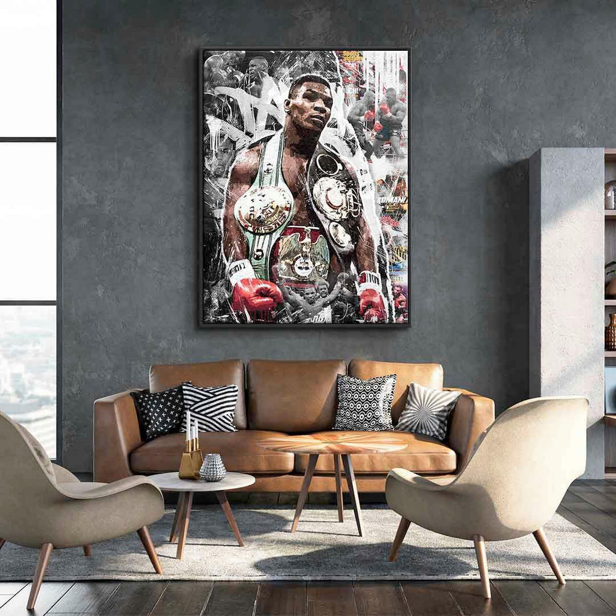 KUNSTDRUCK  - Multicolor, Basics, Holz (100x75cm)