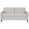 SCHLAFSOFA Webstoff Hellgrau  - Hellgrau/Schwarz, Design, Holz/Textil (184/92/102cm) - Dieter Knoll