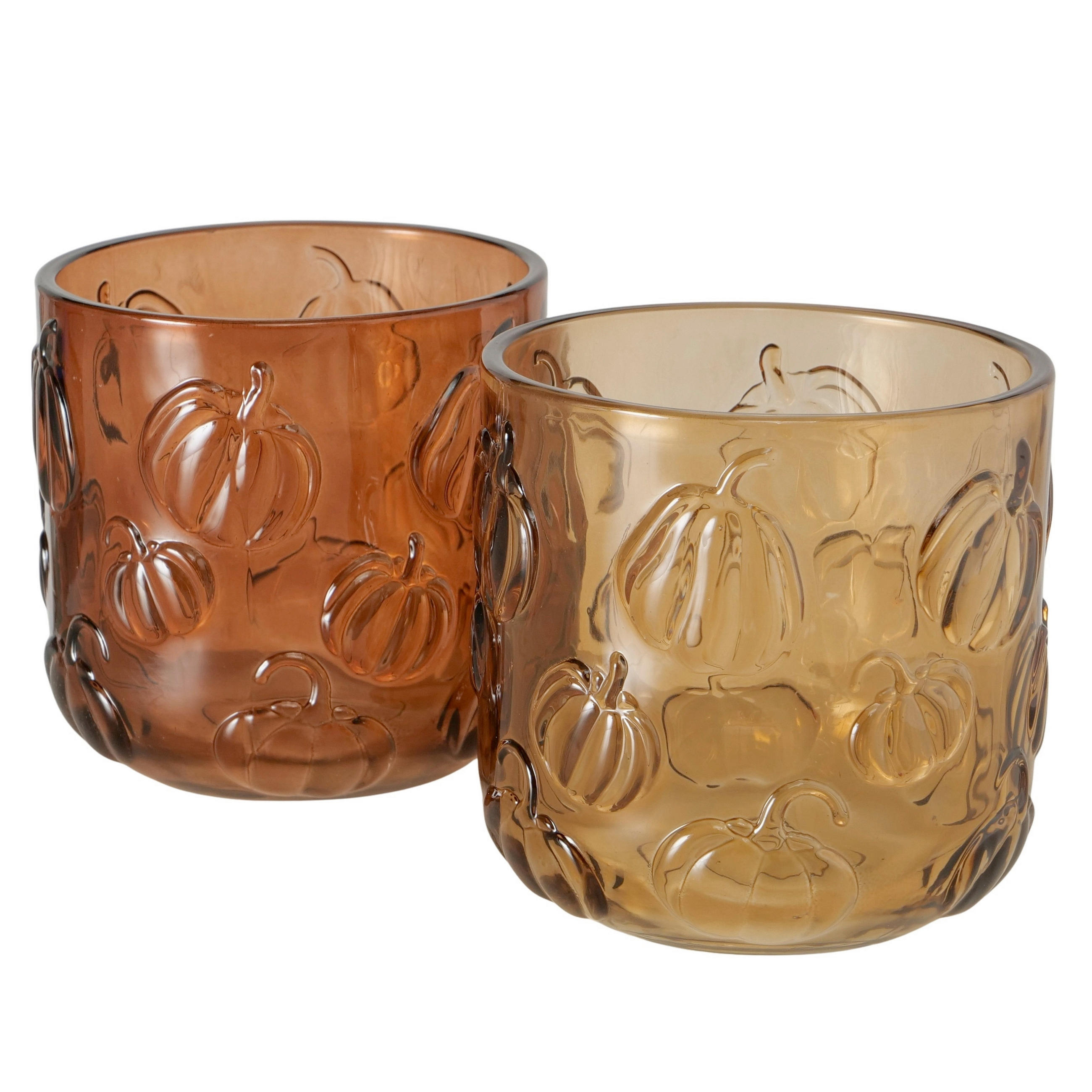 WINDLICHT - Beige/Terracotta, LIFESTYLE, Glas (9,6/10cm)