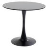 ESSTISCH in Holzwerkstoff 80/80/74 cm  - Schwarz, Design, Holzwerkstoff/Metall (80/80/74cm) - Kare-Design