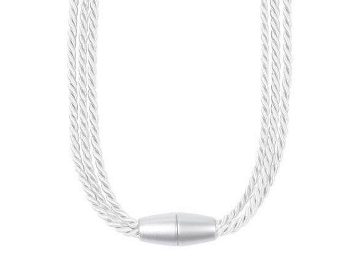 RAFFHALTER 63 cm  - Weiß, Basics, Textil (63cm) - Esposa