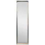 WANDSPIEGEL 38/138/4,3 cm    in rechteckig  - Silberfarben/Schwarz, Design, Glas/Holz (38/138/4,3cm) - Xora