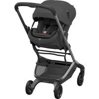 KINDERWAGENSET  Zero-G Travelsystem  Onyx Black  - Silberfarben/Schwarz, Basics, Textil (44,5/105/84cm) - Maxi-Cosi