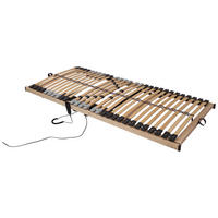 LATTENROST 90/190 cm Fußteil, Kopfteil verstellbar, Buche, Birke  - Birkefarben/Buchefarben, Basics, Holz (90/190cm) - Boxxx