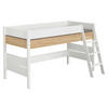 HOCHBETT 90/200 cm  - Weiss/Eichefarben, Konventionell, Holz/Holzwerkstoff (90/200cm) - Paidi