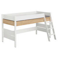 HOCHBETT 90/200 cm  - Eichefarben/Weiß, KONVENTIONELL, Holz/Holzwerkstoff (90/200cm) - Paidi