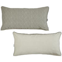 KISSENHÜLLEN-SET 40/80 cm  - Taupe, Textil (40/80cm) - Bio:Vio