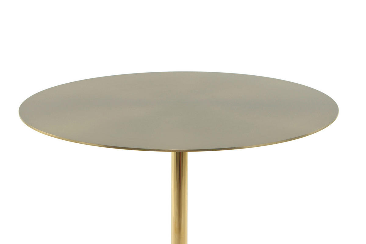 PRÍRUČNÝ STOLÍK,  - Design, kov/kameň (40/53cm) - MID.YOU