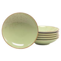 SUPPENTELLERSET 22 cm  - Grün, Trend, Keramik (22cm) - Creatable