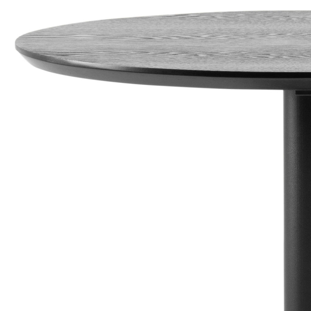 MASĂ DE BAR din material pe bază de lemn 60/60/105 cm   - culoare lemn frasin/negru, Design, metal/material pe bază de lemn (60/60/105cm) - Carryhome