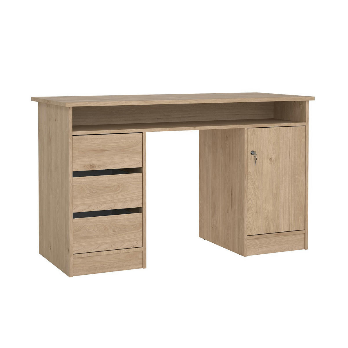 SKRIVBORD  i Sonoma ek  - Sonoma ek, Design, trämaterial (102,1/88,9/55,6cm) - Best Price