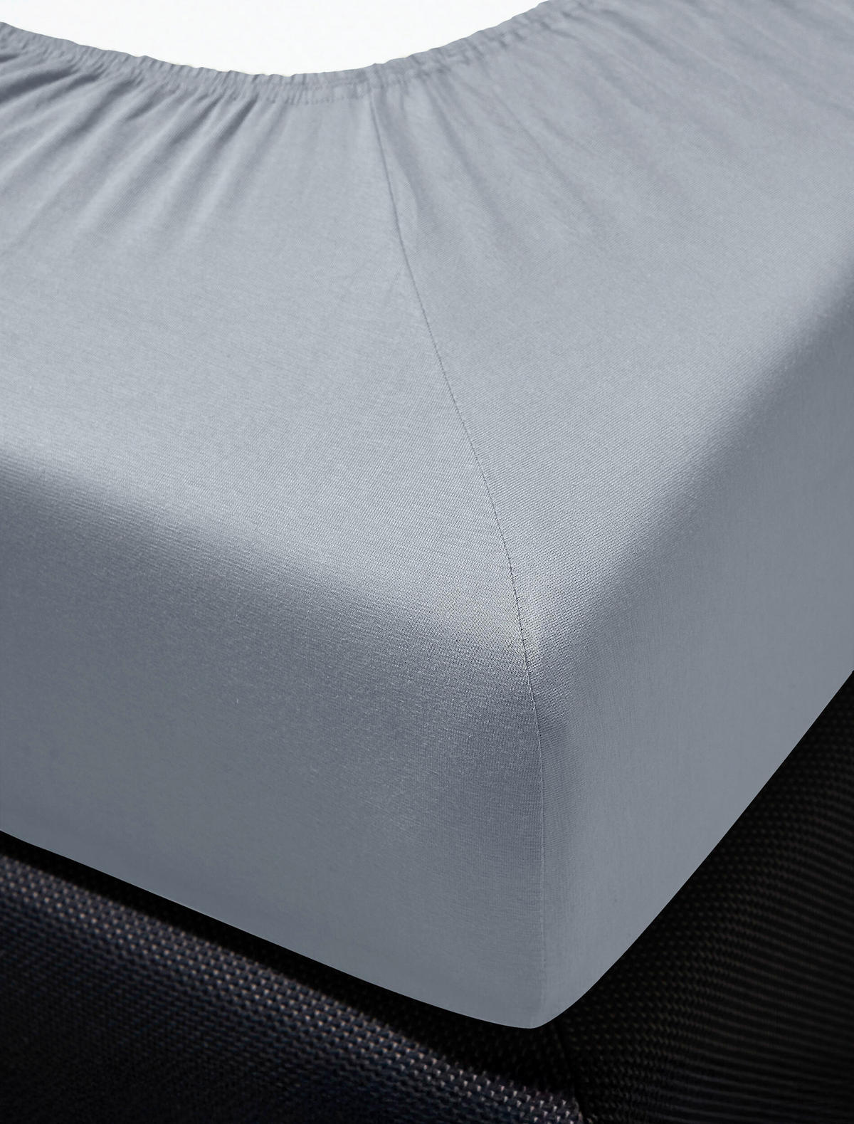 SPANNLEINTUCH 180-200/200 cm Jersey  - Blau, KONVENTIONELL, Textil (180-200/200cm) - Irisette