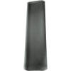 VASE TURNO  - Grau, Basics, Glas (12/34/9,5cm) - Leonardo