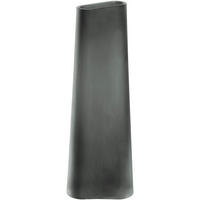 VASE  - Grau, Basics, Glas (12/34/9,5cm) - Leonardo