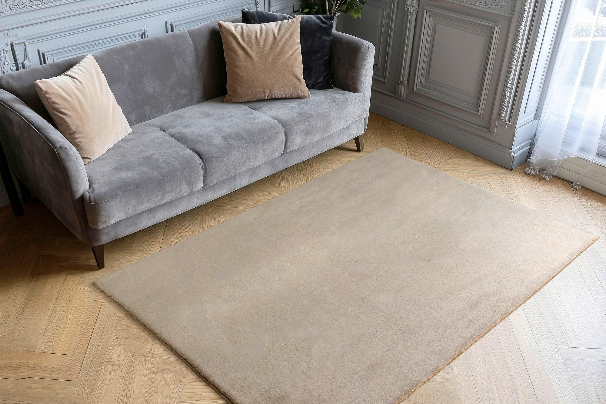 FLACHWEBETEPPICH 120/170 cm My Infinity Creme  - Creme, Design, Textil (120/170cm) - Obsession