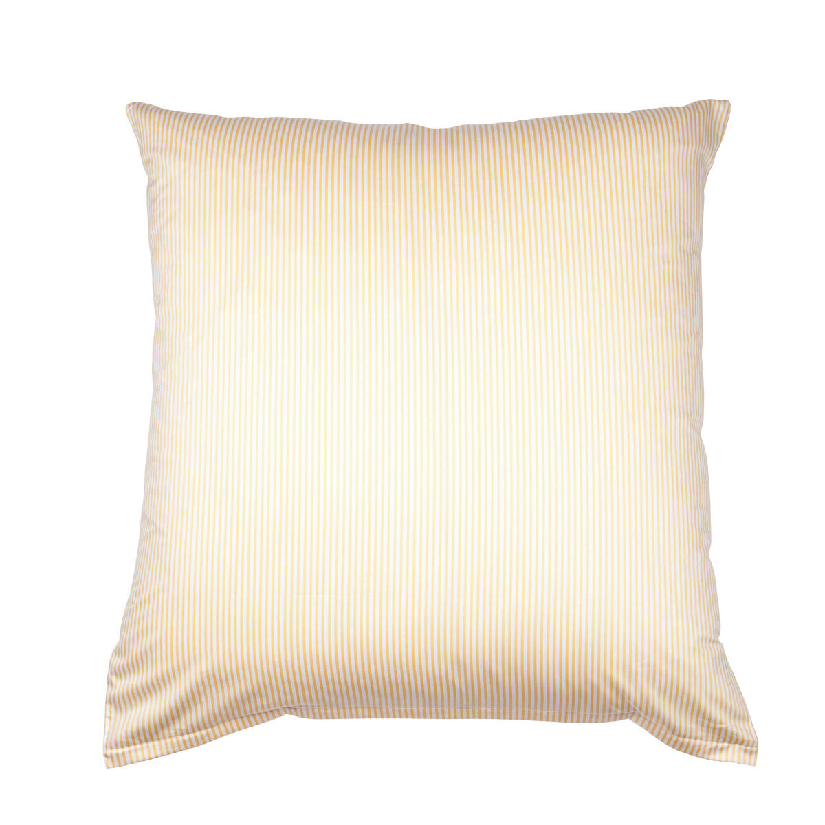 KISSENBEZUG Giorgio 80/80 cm  - Hellgelb, KONVENTIONELL, Textil (80/80cm) - Janine