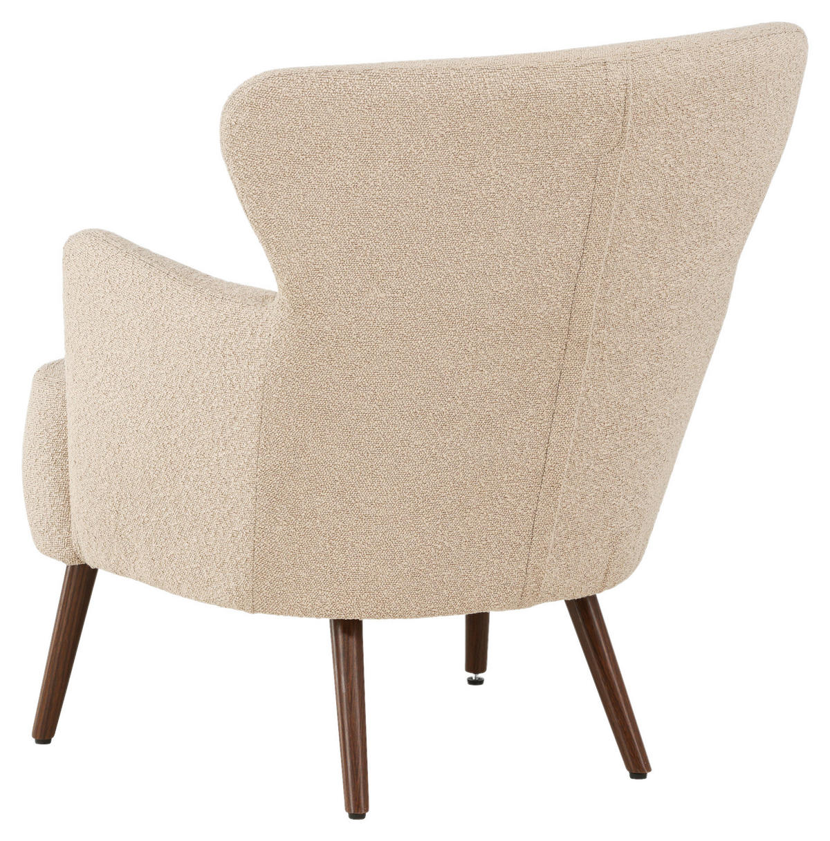 OHRENSESSEL Braun, Beige  - Beige/Braun, Design, Textil/Metall (76/85/77cm) - Livetastic