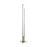 LED-STEHLEUCHTE - Weiß/Nickelfarben, KONVENTIONELL, Kunststoff/Metall (28/175,5cm) LED-STEHLEUCHTE - Weiß/Nickelfarben, KONVENTIONELL, Kunststoff/Metall (28/175,5cm)