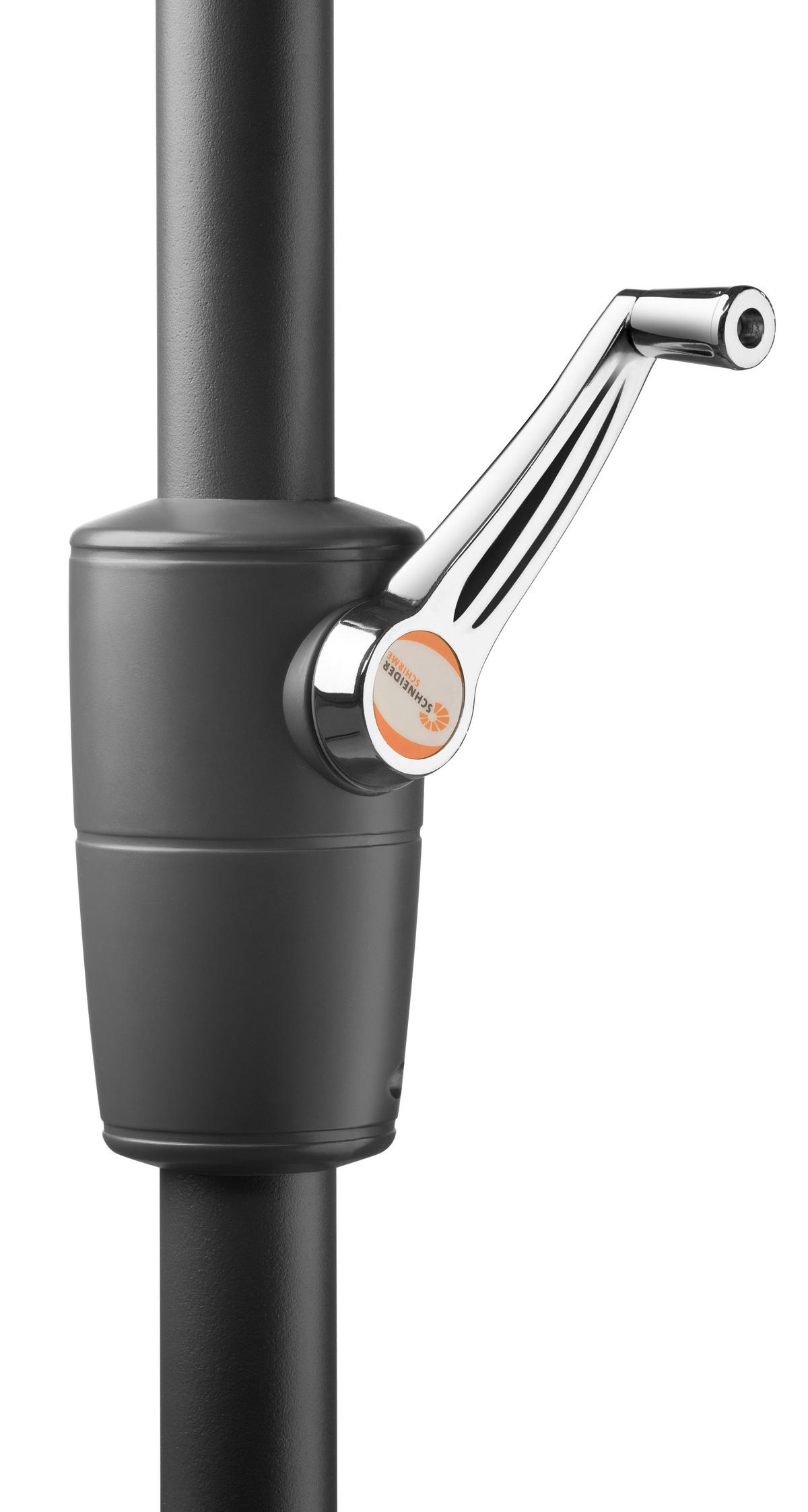 SONNENSCHIRM   - Anthrazit/Hellgrün, Basics, Textil/Metall (270/260/270cm) - Schneider