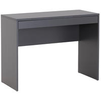 SCHMINKTISCH Anthrazit  - Anthrazit, MODERN, Holzwerkstoff (100/76/45cm) - Boxxx