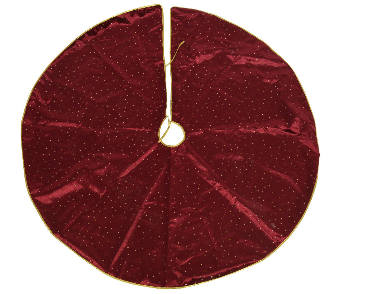 KARÁCSONYFATALP TAKARÓ - Basics, textil (120/120/1cm)