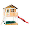 SPIELHAUS  - Rot/Braun, KONVENTIONELL, Holz (432/293/212cm) - Ambia Garden