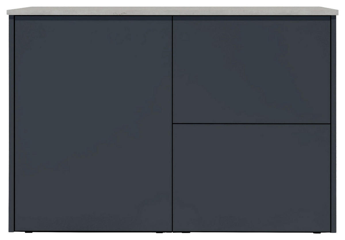 OUTDOORKÜCHE  - Sandfarben/Anthrazit, Basics, Keramik/Metall (134/92,5-98,5/63,3cm) - Dieter Knoll