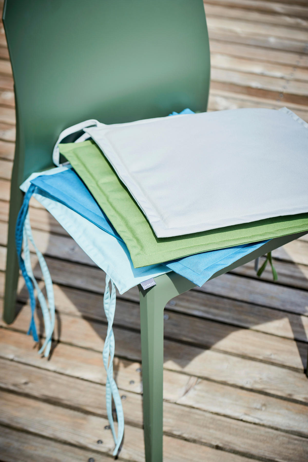 GARTENSITZKISSEN  - Taupe, Basics, Textil (43/2/43cm) - Jan Kurtz