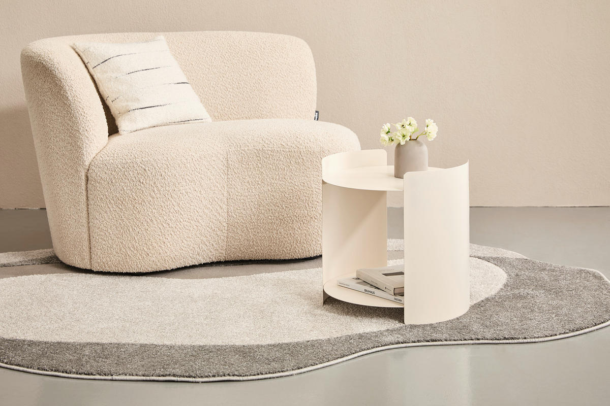 BEISTELLTISCH Metall 40/40/40 cm  - Kaschmir, Design, Metall (40/40/40cm) - Xora