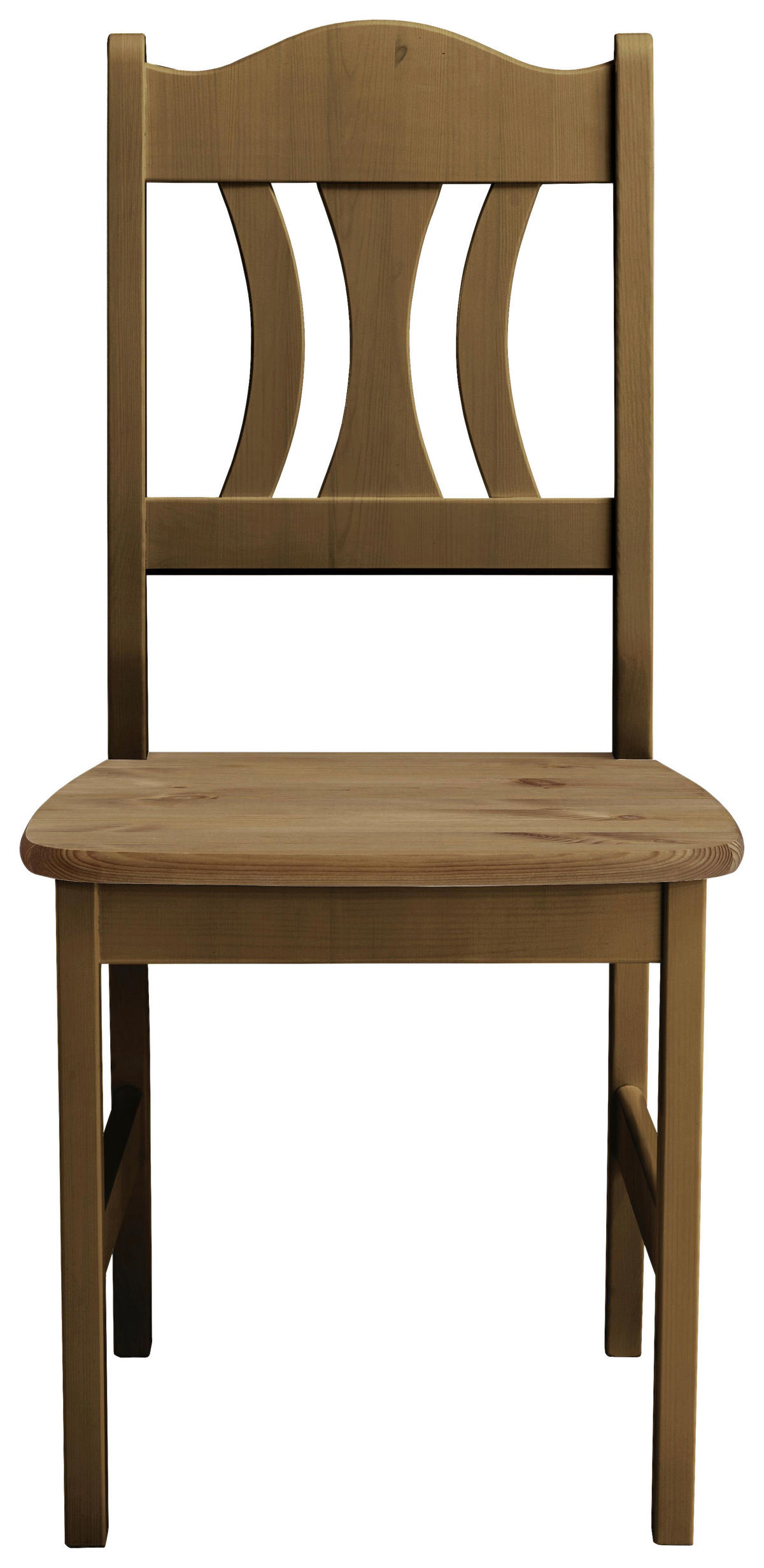 STUHL Laugenfarbig Kiefer massiv  - Laugenfarbig, ROMANTIK / LANDHAUS, Holz (44/92/45cm) - Boxxx