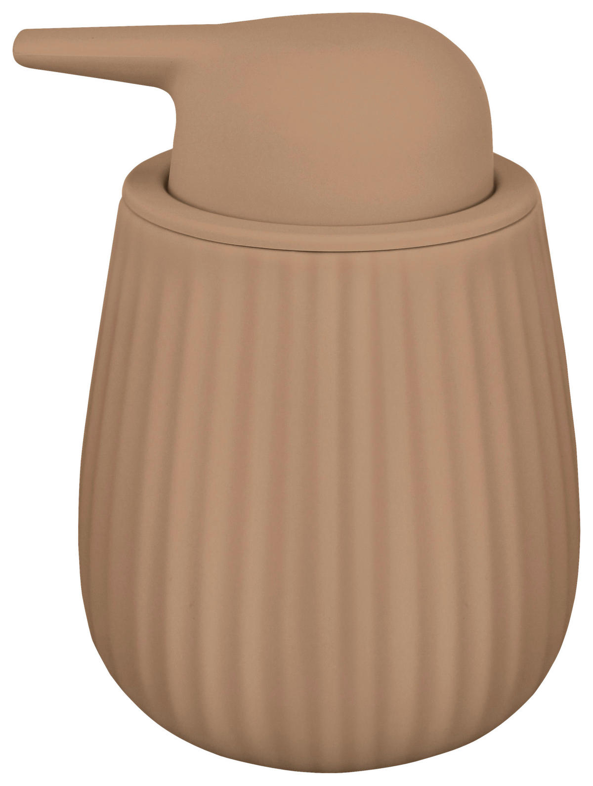 SEIFENSPENDER Kunststoff  - Beige, Basics, Kunststoff (9.5/13.4/9.5cm) - Kleine Wolke