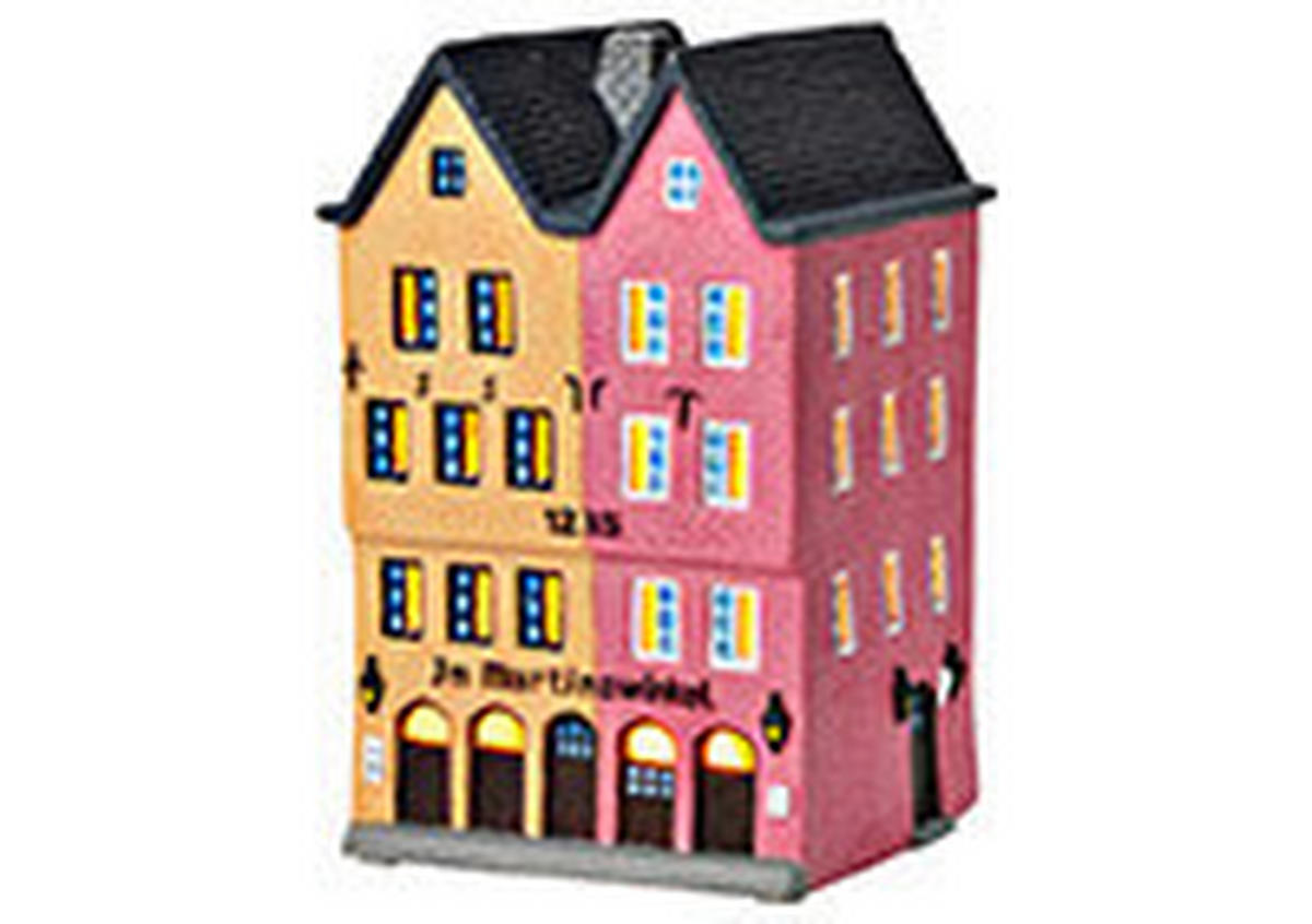 DEKOHAUS  - Pink/Orange, Basics, Keramik (11/17/11cm)