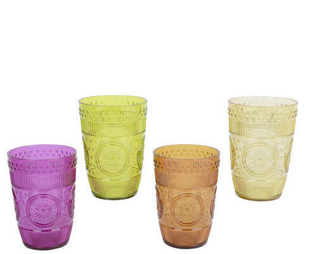 BECHER    - Pink/Braun, LIFESTYLE, Kunststoff (8,40/8,40/12,00cm)