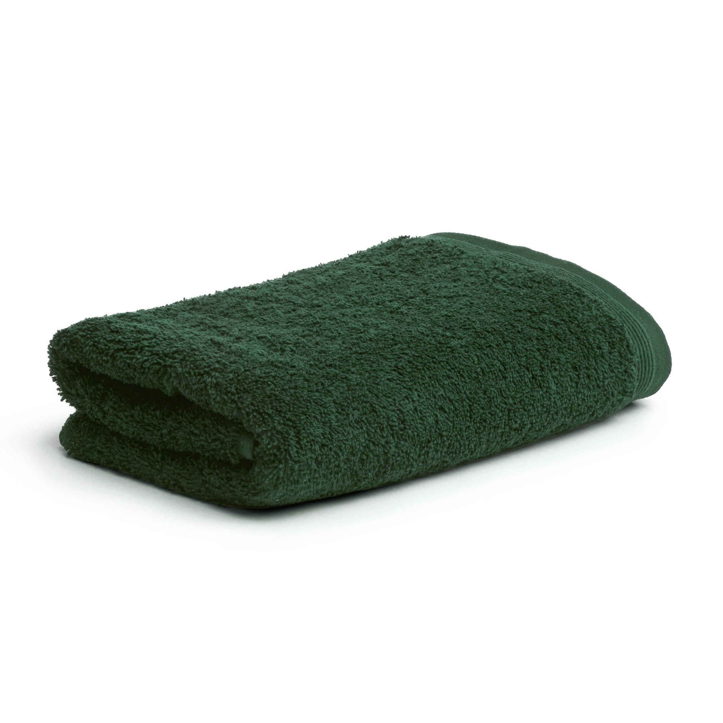 HANDTUCH Superwuschel Dunkelgrün  - Dunkelgrün, Basics, Textil (50/100cm) - Moeve