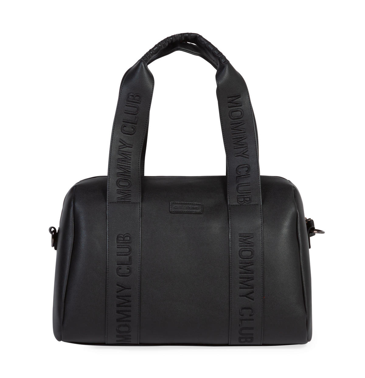 WICKELTASCHE Mommy Club Vegan Leder Schwarz  - Schwarz, KONVENTIONELL, Kunststoff (38/21/27cm) - Childhome