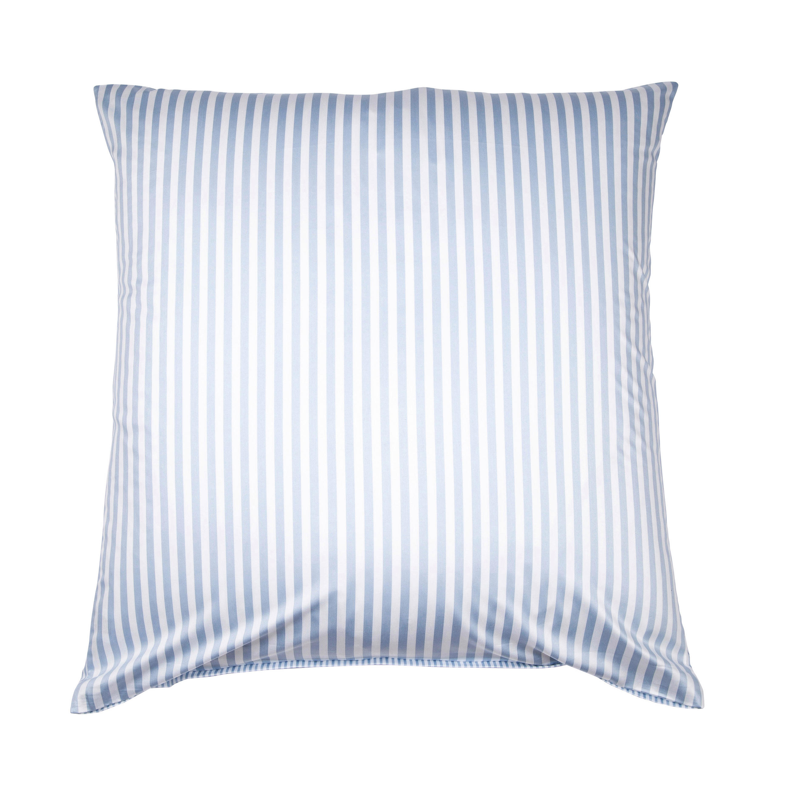 KISSENBEZUG Giorgio 80/80 cm  - Blau/Weiß, KONVENTIONELL, Textil (80/80cm) - Janine