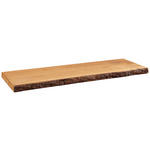 WANDBOARD Holz Eiche massiv Eichefarben  - Eichefarben, Basics, Holz (60/2,5/23cm) - Landscape