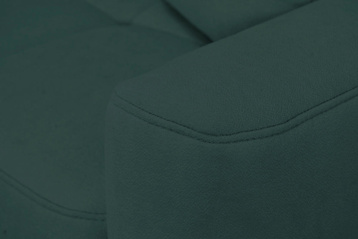 ECKSOFA Petrol Chenille, Struktur  - Petrol, Design, Textil (237/186cm) - MID.YOU