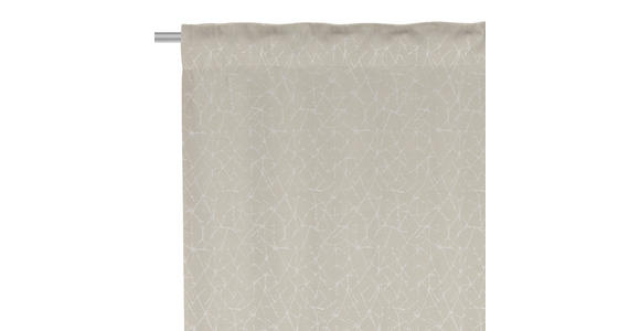 FERTIGVORHANG blickdicht - Creme, KONVENTIONELL, Textil (140/245cm) - Esposa