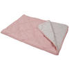 LETNÁ PRIKRÝVKA, 140/200 cm, polyester - biela/ružová, Konventionell, textil (140/200cm) - Sleeptex