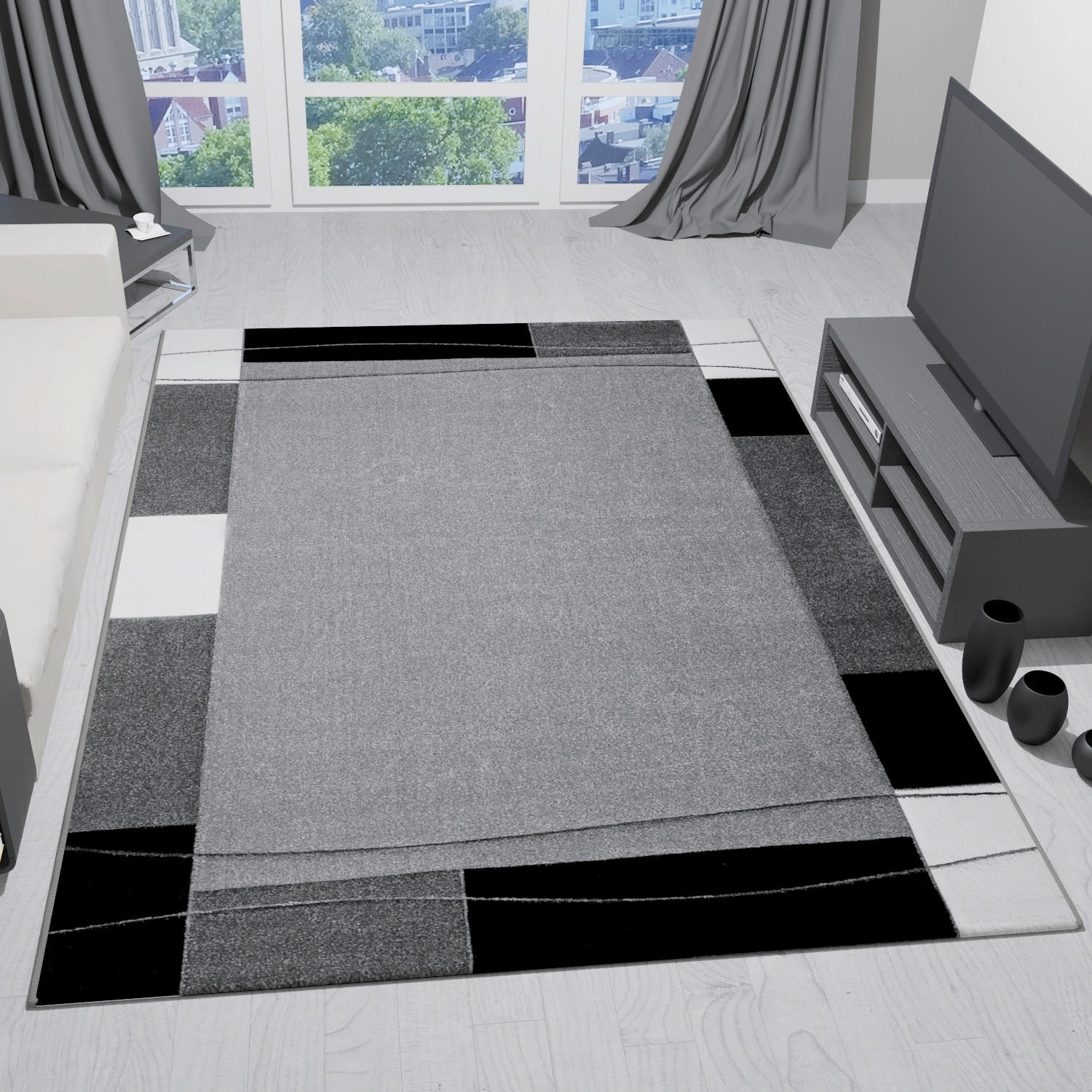 LÄUFER 80/300 cm Grau  - Grau, MODERN, Textil (80/300cm)