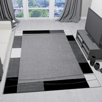 WEBTEPPICH  Wohnzimmer 160/230 cm Grau rechteckig  - Grau, MODERN, Textil (160/230cm)