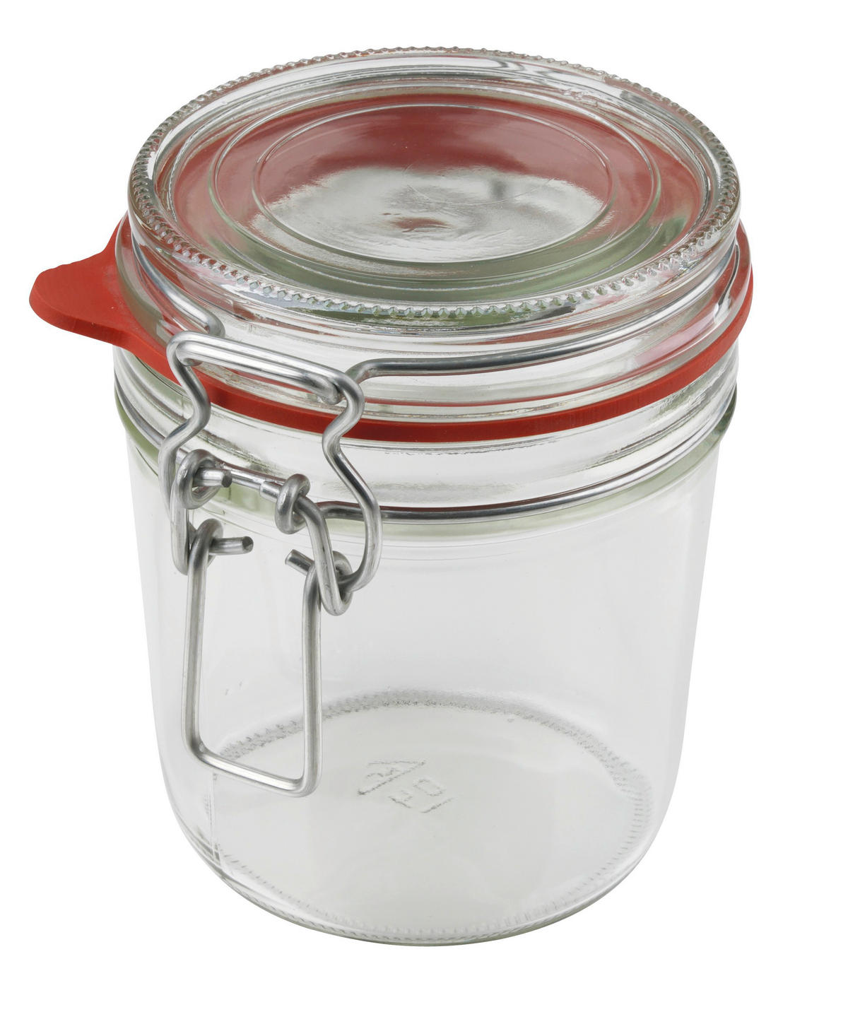 BEFŐTTESÜVEG 530 ml   - áttetsző, Basics, üveg/fém (530ml) - Dr.Oetker