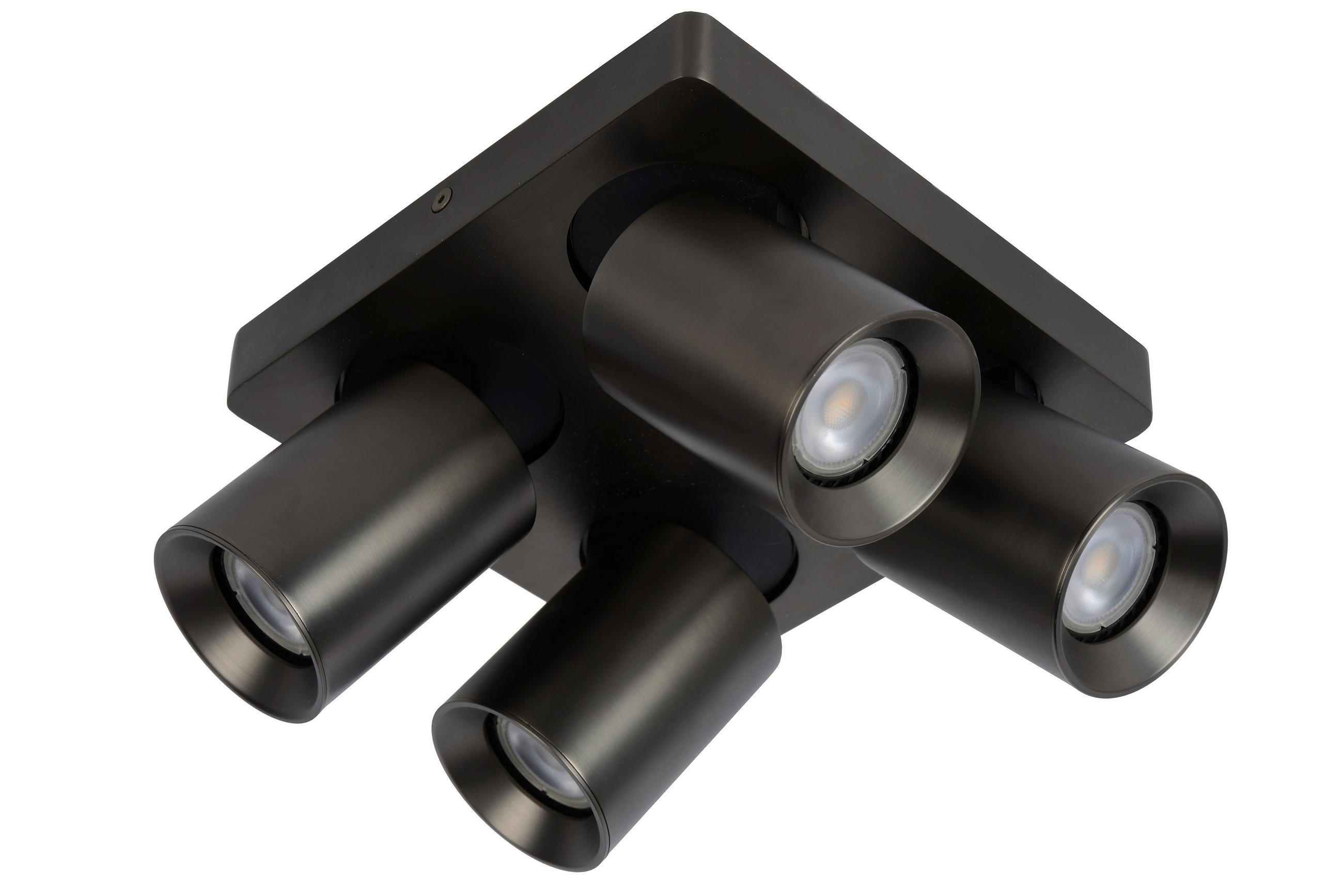 LED-STRAHLER Nigel 20/20/11.5 cm   - Anthrazit/Schwarz, KONVENTIONELL, Metall (20/20/11.5cm) - Lucide