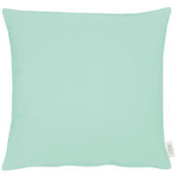KISSENHÜLLE 49/49 cm  - Türkis, Basics, Textil (49/49cm) - Apelt