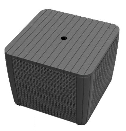 Sonnenschirmständer Kunststoff für D Bis 4,44 cm Patio