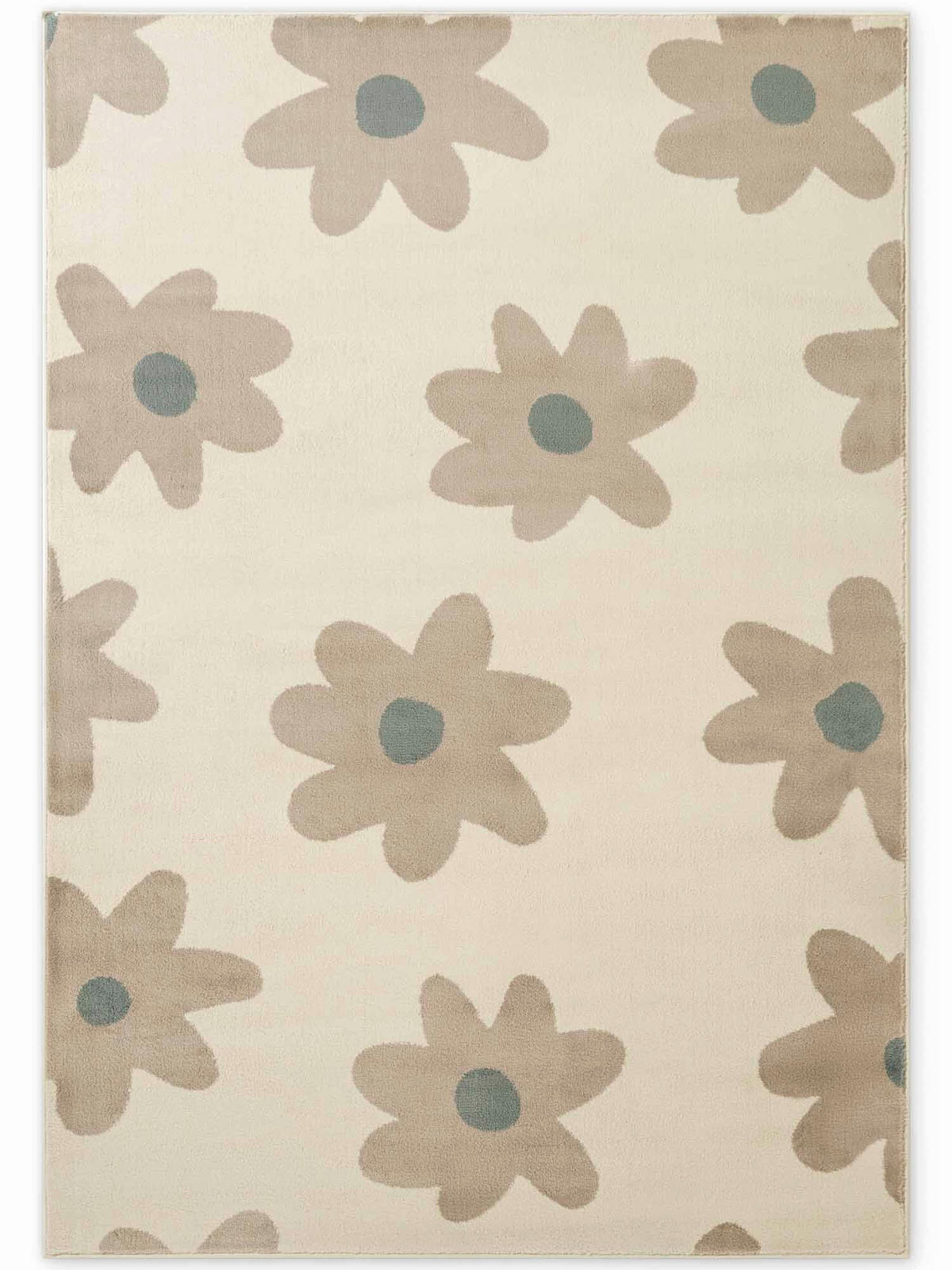 KINDERTEPPICH 200/290 cm Adventures Blume  - Multicolor/Creme, Design, Kunststoff/Textil (200/290cm) - Hanse Home